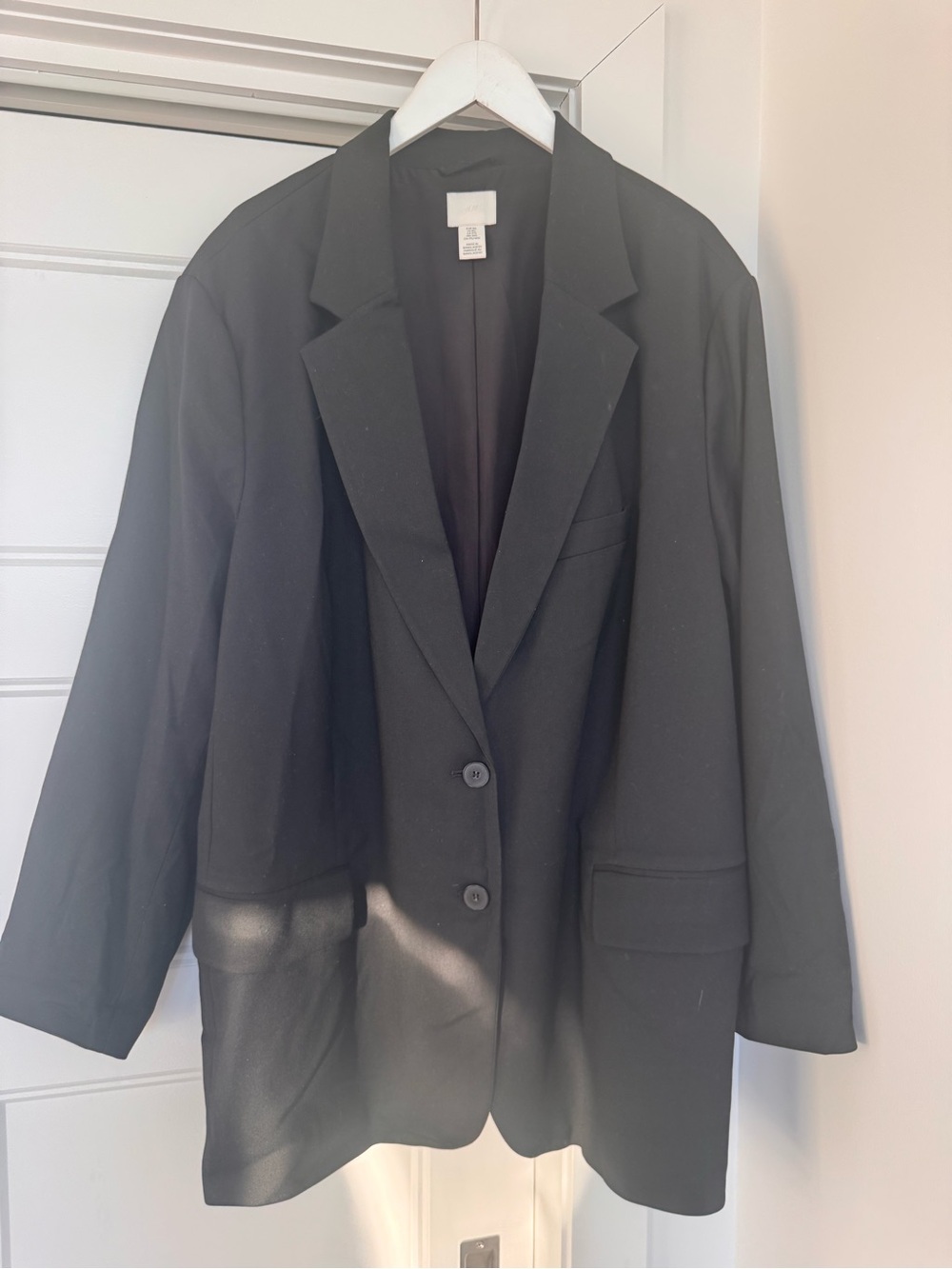 H&M Black Relaxed-Fit Women's Blazer